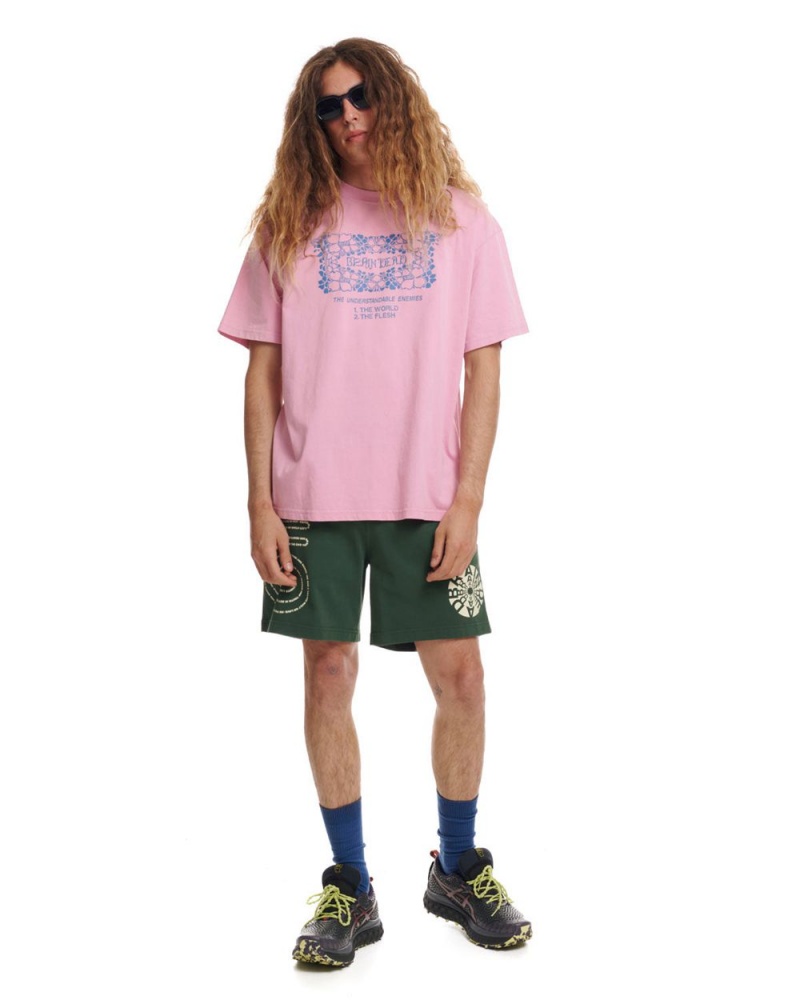 Green Brain Dead No Souls Jersey Shorts | USA GWBA98107