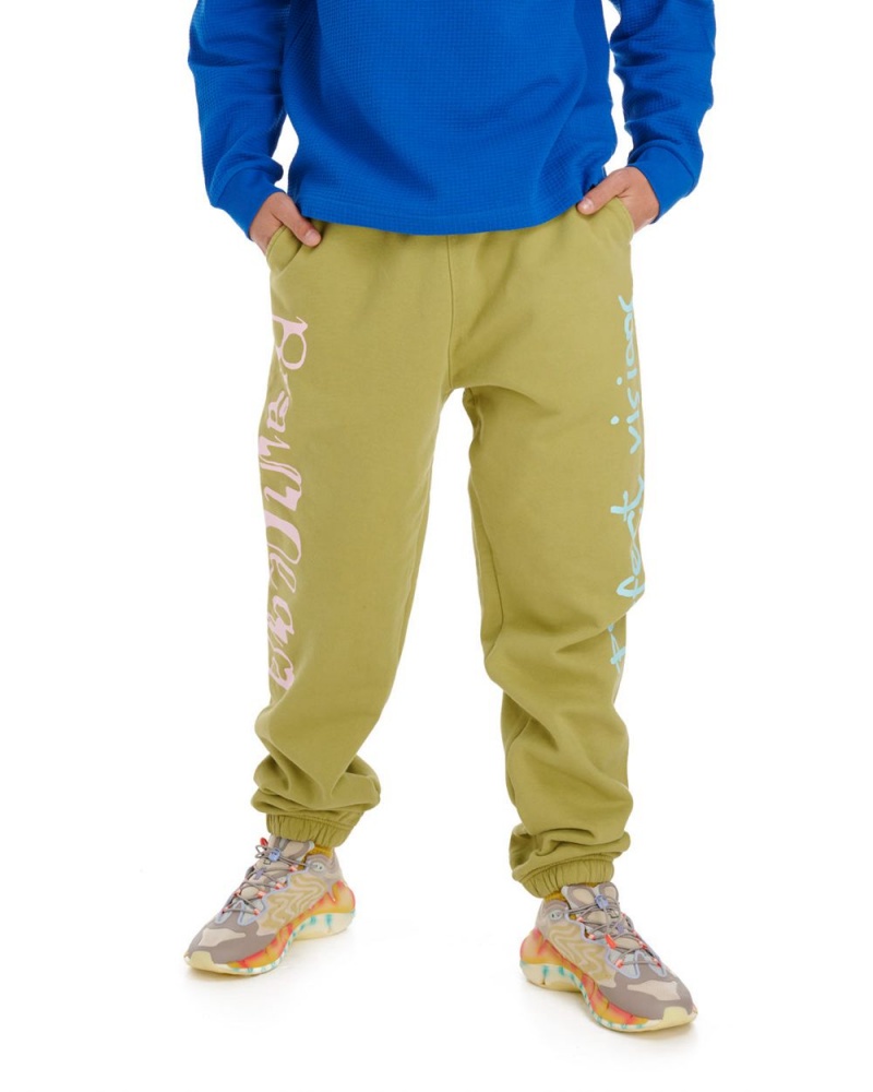 Green Brain Dead Perfect Visions Sweatpant | USA SNJQ06318