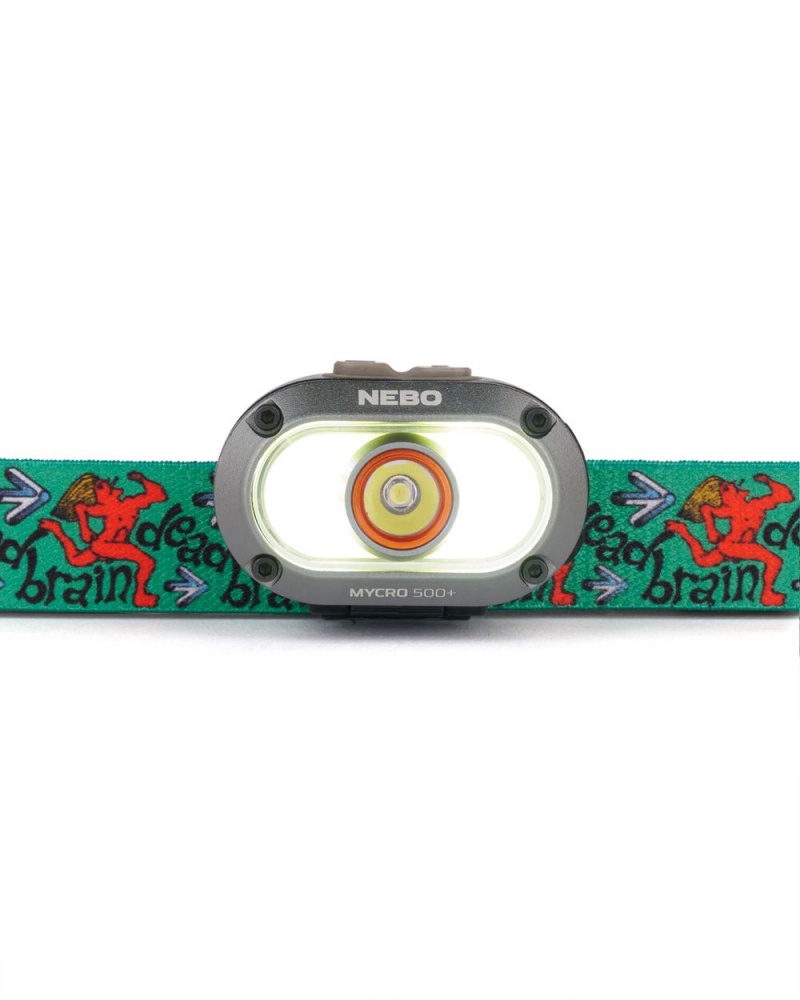 Green Brain Dead Run Around Head Lamp Homeware | USA LRTN73602