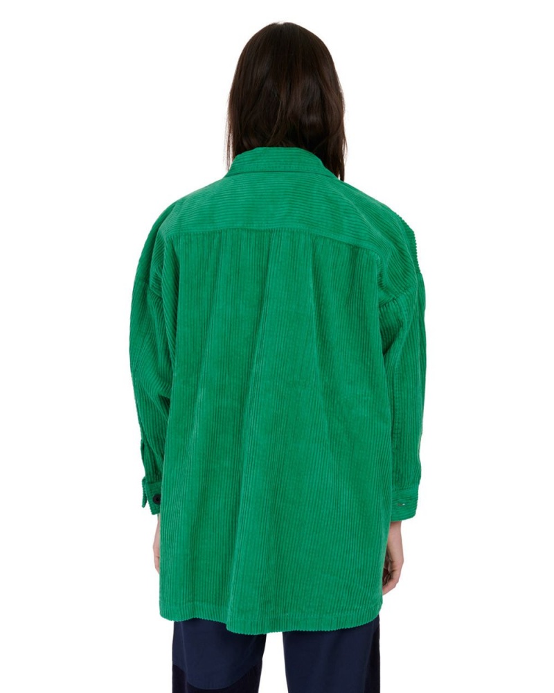 Green Brain Dead Swing Jacket | USA SPQZ50723