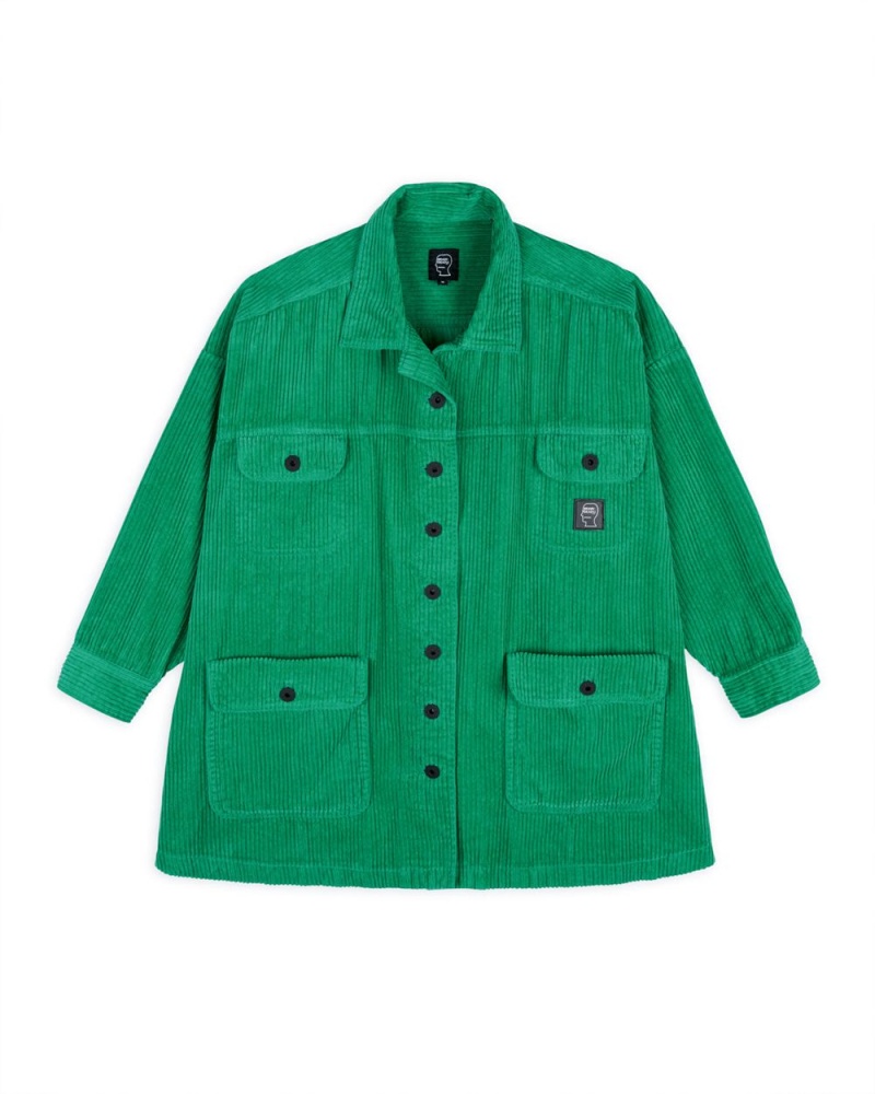 Green Brain Dead Swing Jacket | USA SPQZ50723