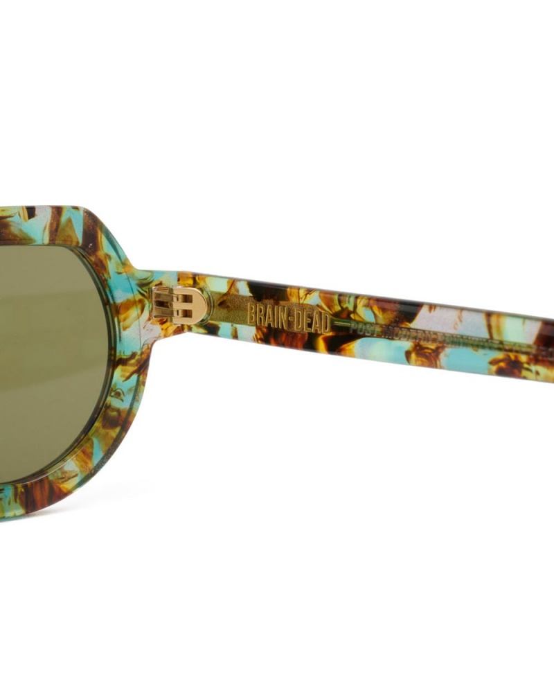 Green Brain Dead Tani Post Modern Primitive Eye Protection Sunglasses | USA AULV90836