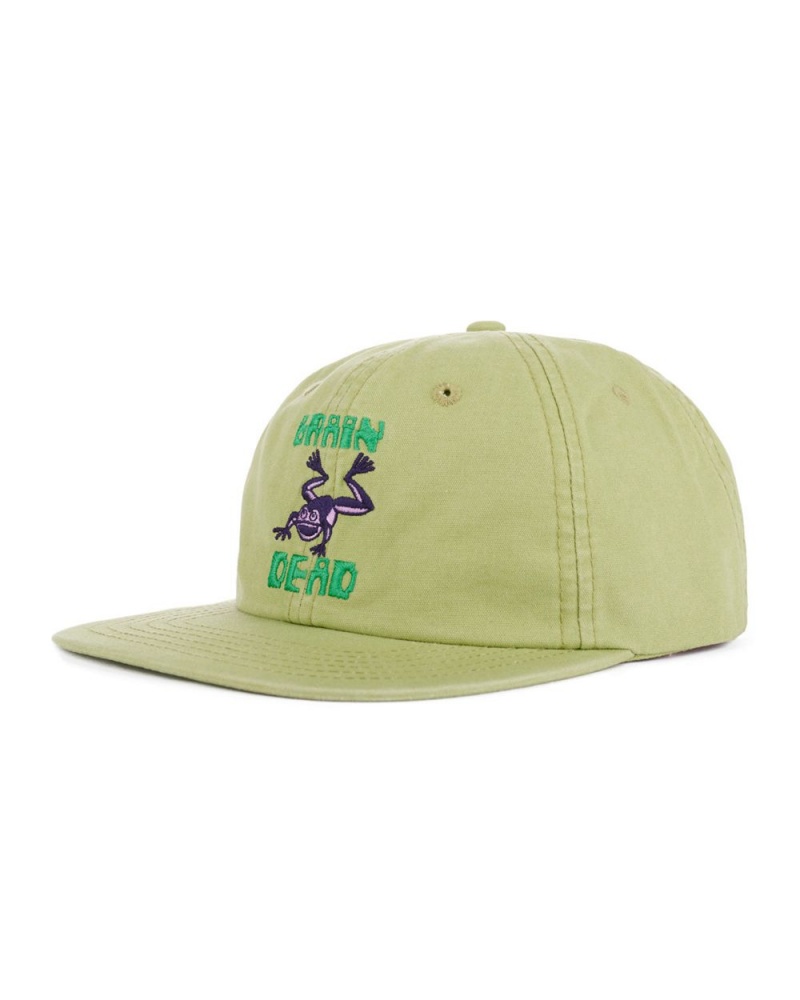 Green Brain Dead Toadman 6 Panel Hat | USA VSPK45209