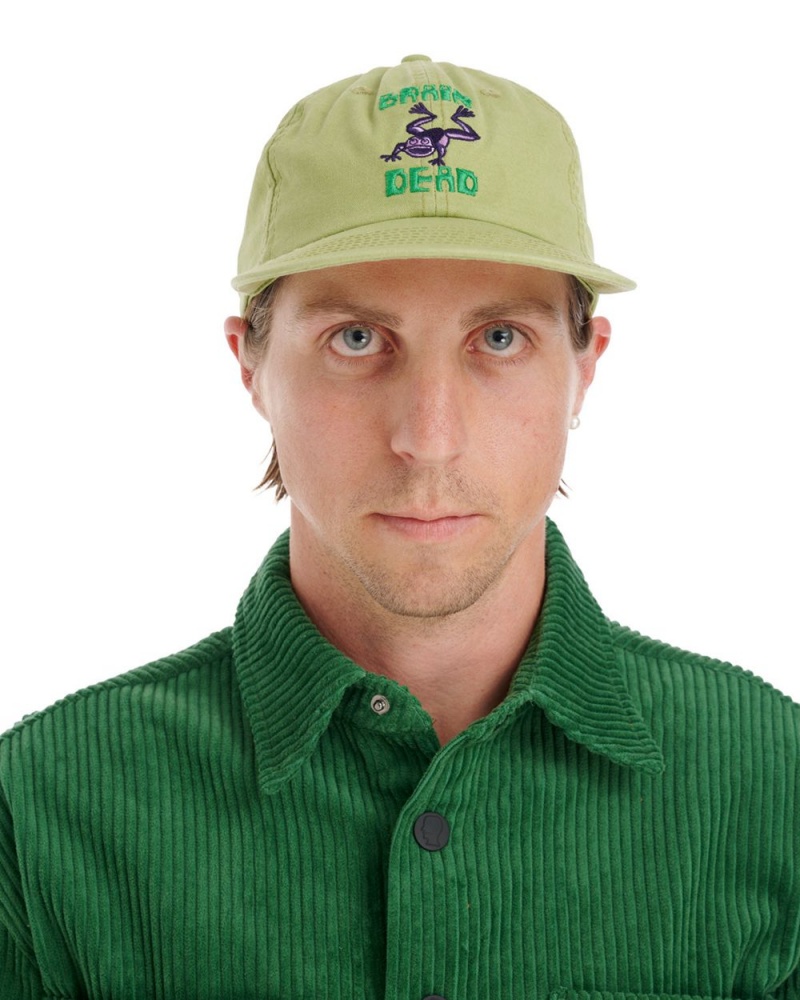 Green Brain Dead Toadman 6 Panel Hat | USA VSPK45209