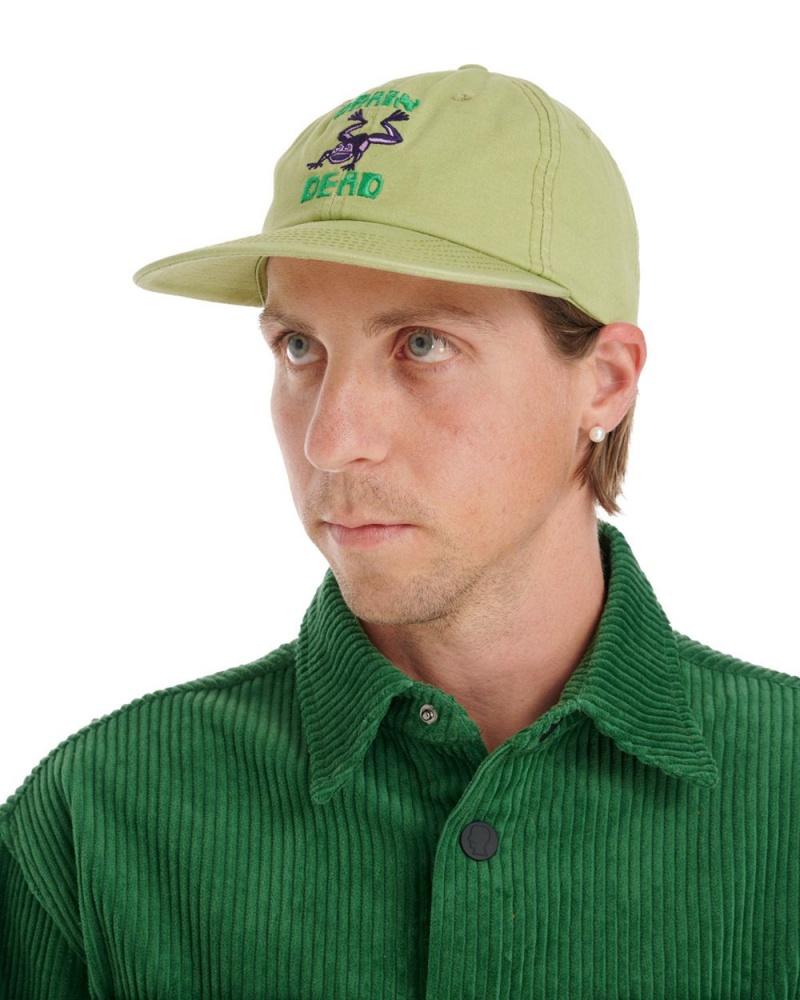 Green Brain Dead Toadman 6 Panel Hat | USA VSPK45209