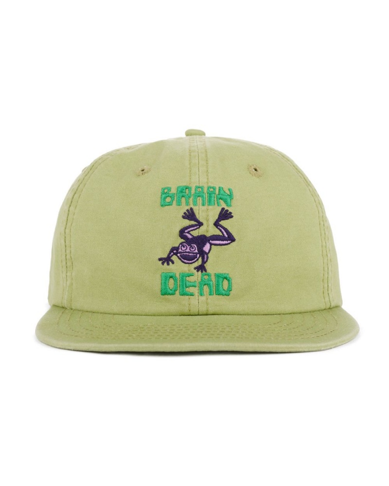 Green Brain Dead Toadman 6 Panel Hat | USA VSPK45209