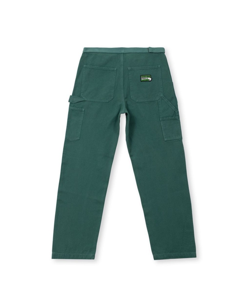 Green Brain Dead Washed Hard Ware/Soft Wear Carpenter Pant | USA LMNW62735