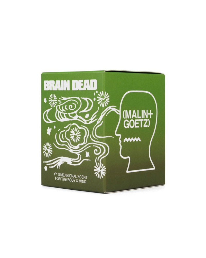 Green Brain Dead X Malin + Goetz Cannabis Candle Homeware | USA CMPT96872