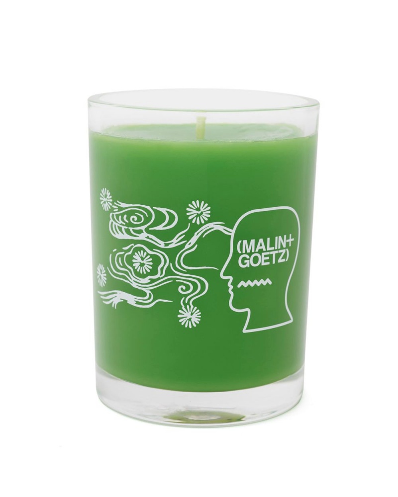 Green Brain Dead X Malin + Goetz Cannabis Candle Homeware | USA CMPT96872