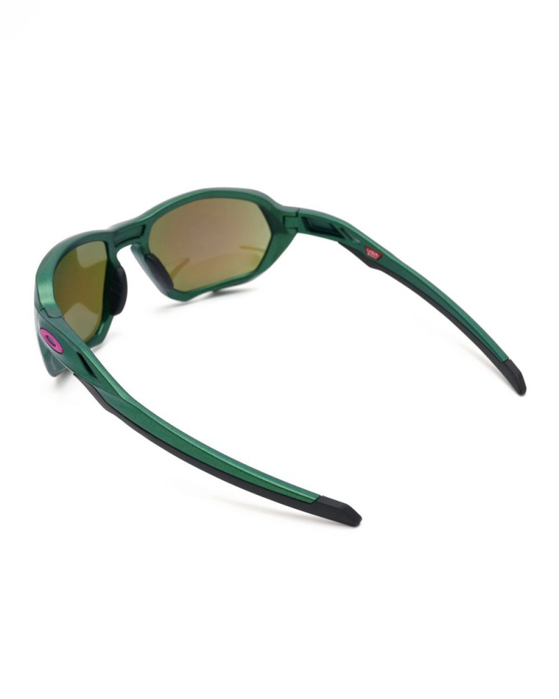 Green Brain Dead X Oakley Plazma Sunglasses | USA WHSM24197