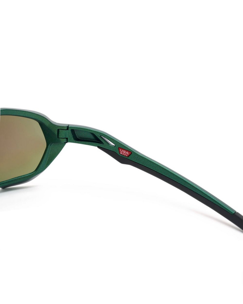 Green Brain Dead X Oakley Plazma Sunglasses | USA WHSM24197