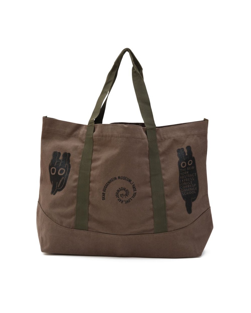 Green Brain Dead X Ray Johnson Carry All Tote Bag | USA OGCS35179