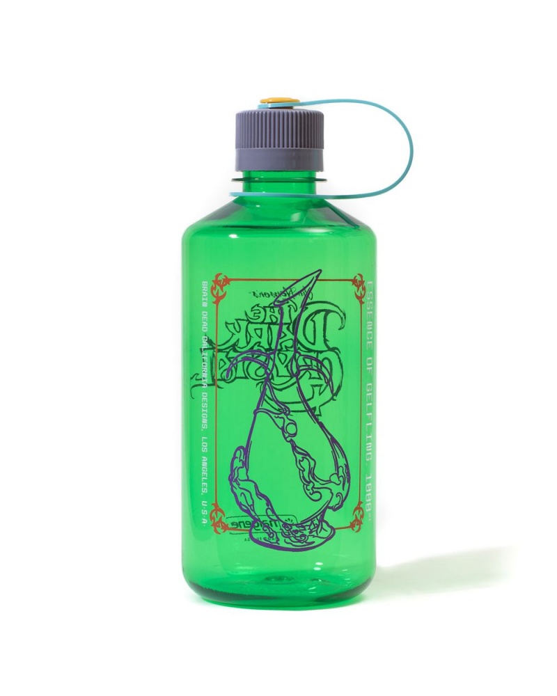 Green Brain Dead X The Dark Crystal Essence Of Gelfling 32oz Nalgene Homeware | USA UZSQ36829