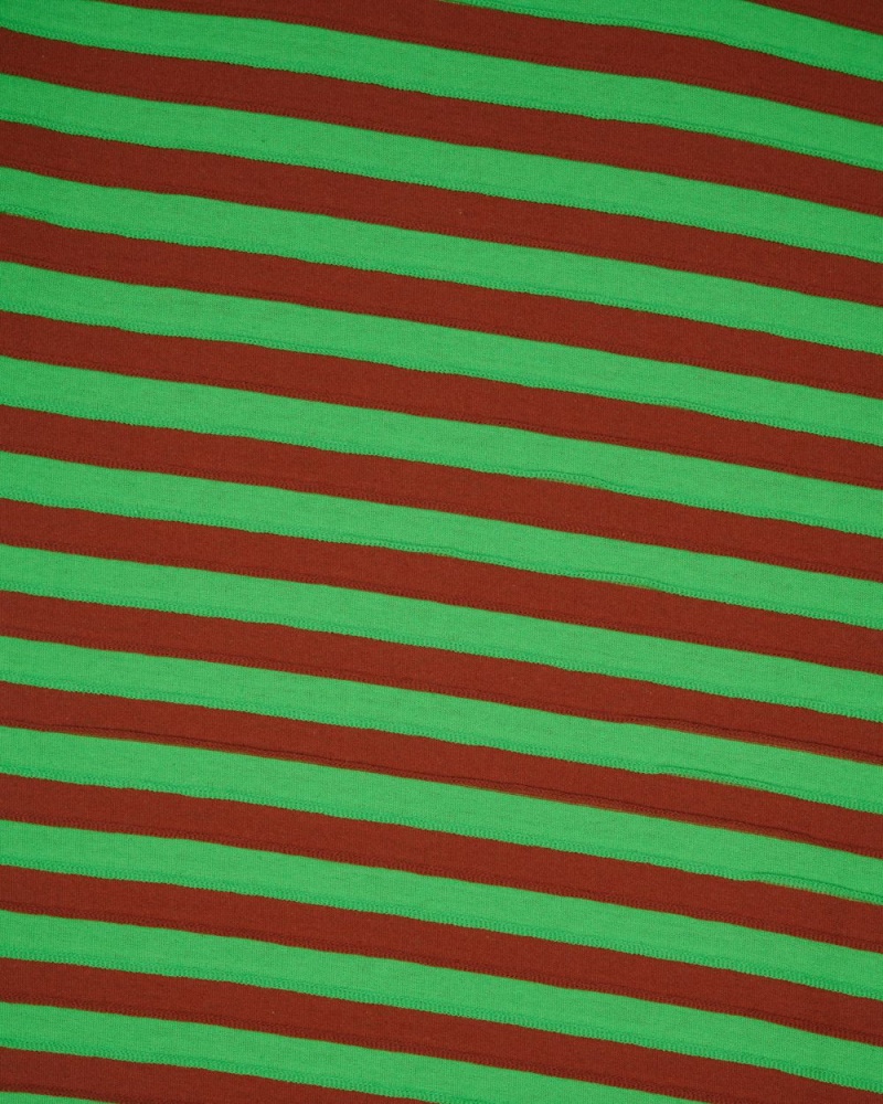 Green Red Brain Dead Denny Blaine Striped T-Shirt | USA UCFS21765