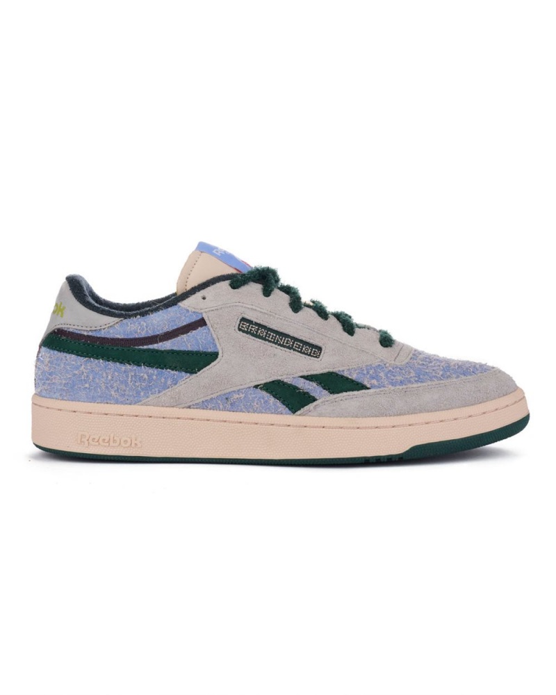 Grey Blue Brain Dead Reebok Club C Revenge Shoes | USA YFSK93872