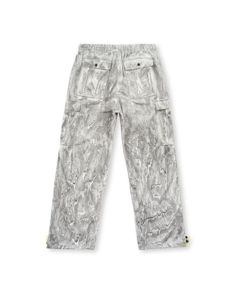 Grey Brain Dead Liquid Dye Flight Pant | USA OGND93840