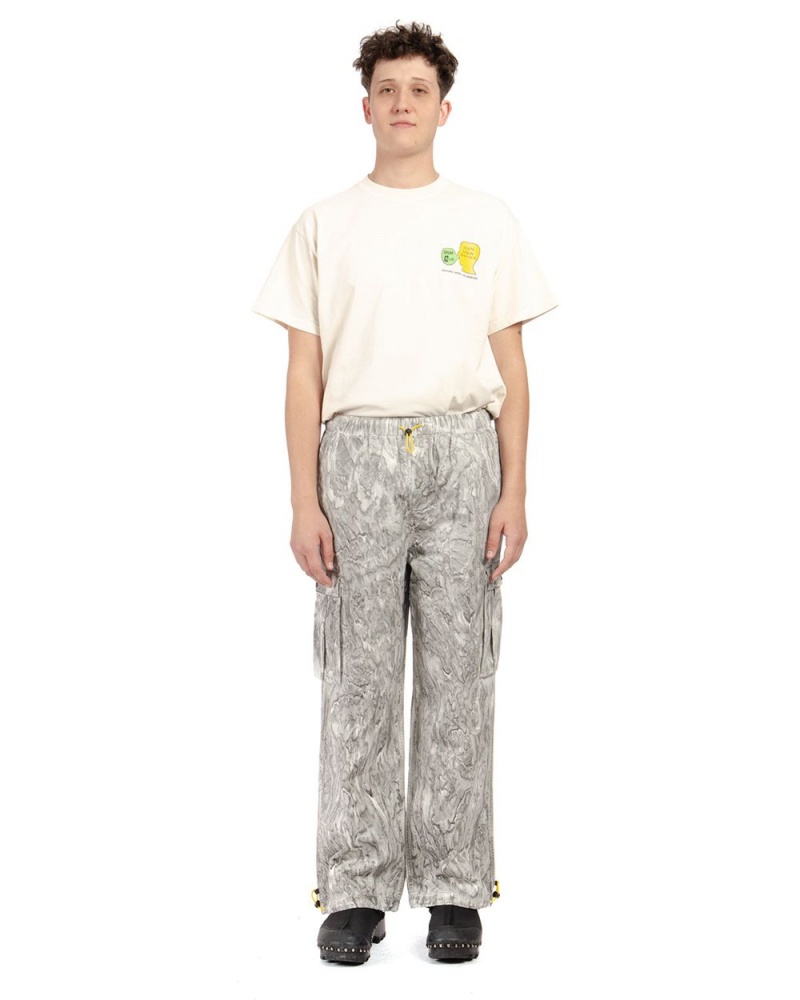 Grey Brain Dead Liquid Dye Flight Pant | USA OGND93840