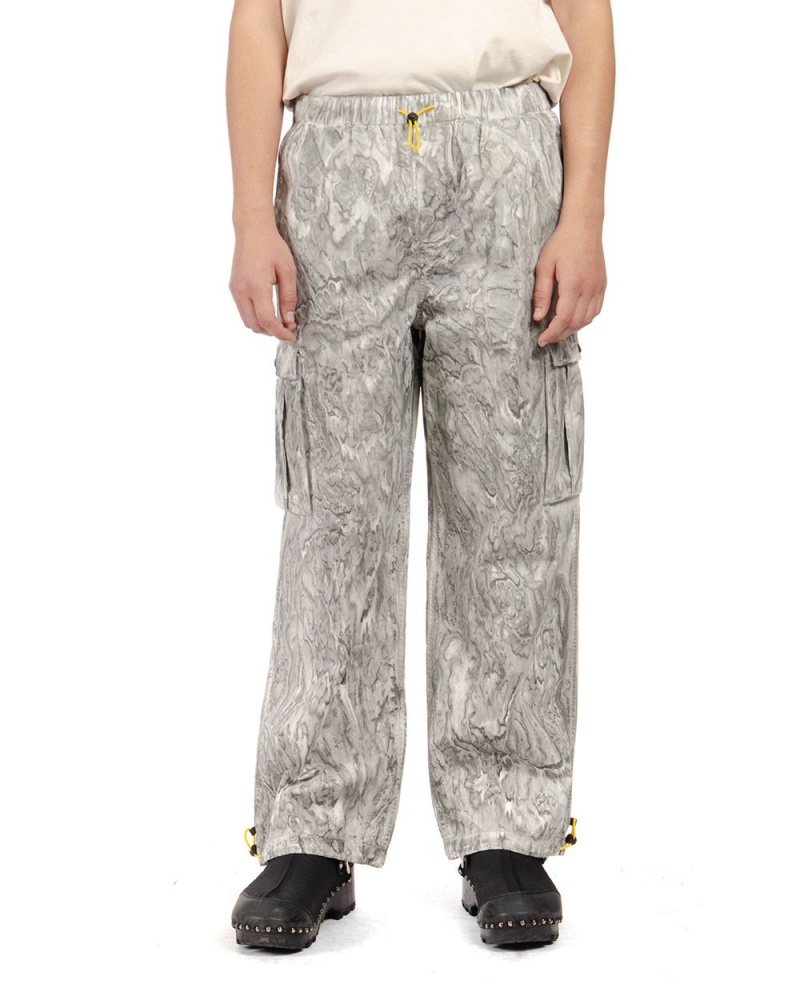 Grey Brain Dead Liquid Dye Flight Pant | USA OGND93840