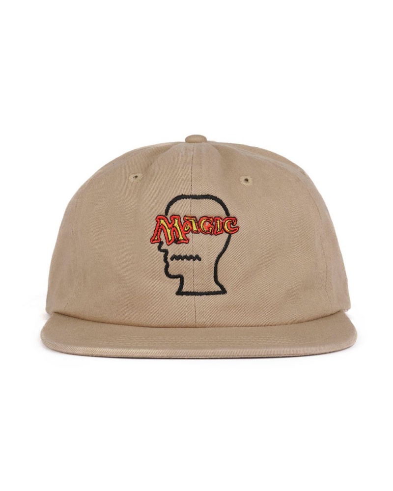 Khaki Brain Dead X Magic: The Gathering Magic Lock Hat | USA AFEU54378