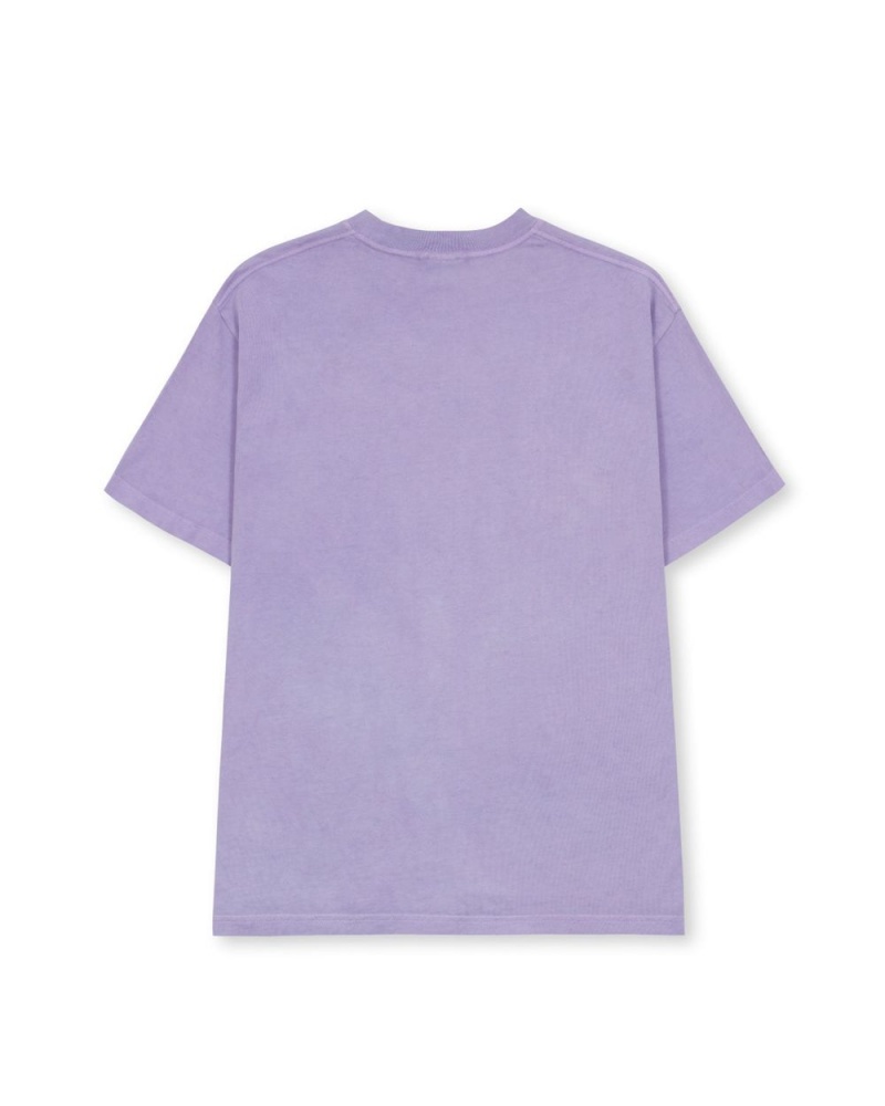 Lavender Brain Dead Lizard Lock T-Shirt | USA GQYL70452