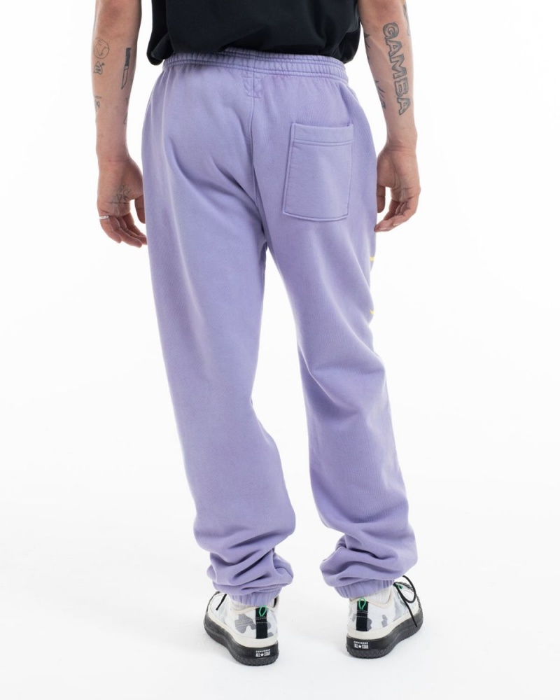 Lavender Brain Dead Stone Age Sweat Pant | USA ODJB43170