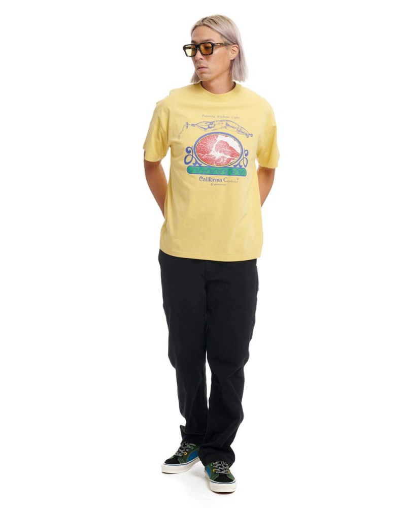 Lemon Brain Dead Calisthenics T-Shirt | USA FUSC57041