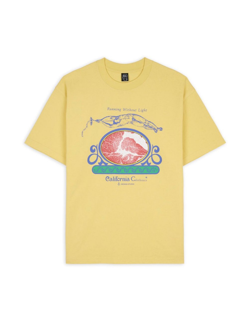 Lemon Brain Dead Calisthenics T-Shirt | USA FUSC57041