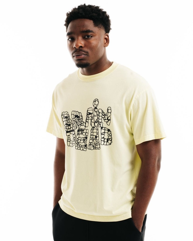 Lemon Brain Dead Punch Up T-Shirt | USA UGZQ14065