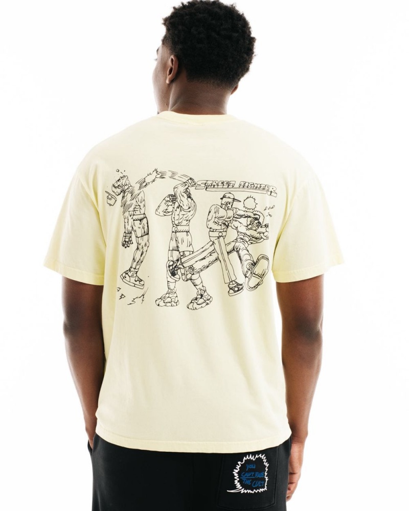 Lemon Brain Dead Punch Up T-Shirt | USA UGZQ14065