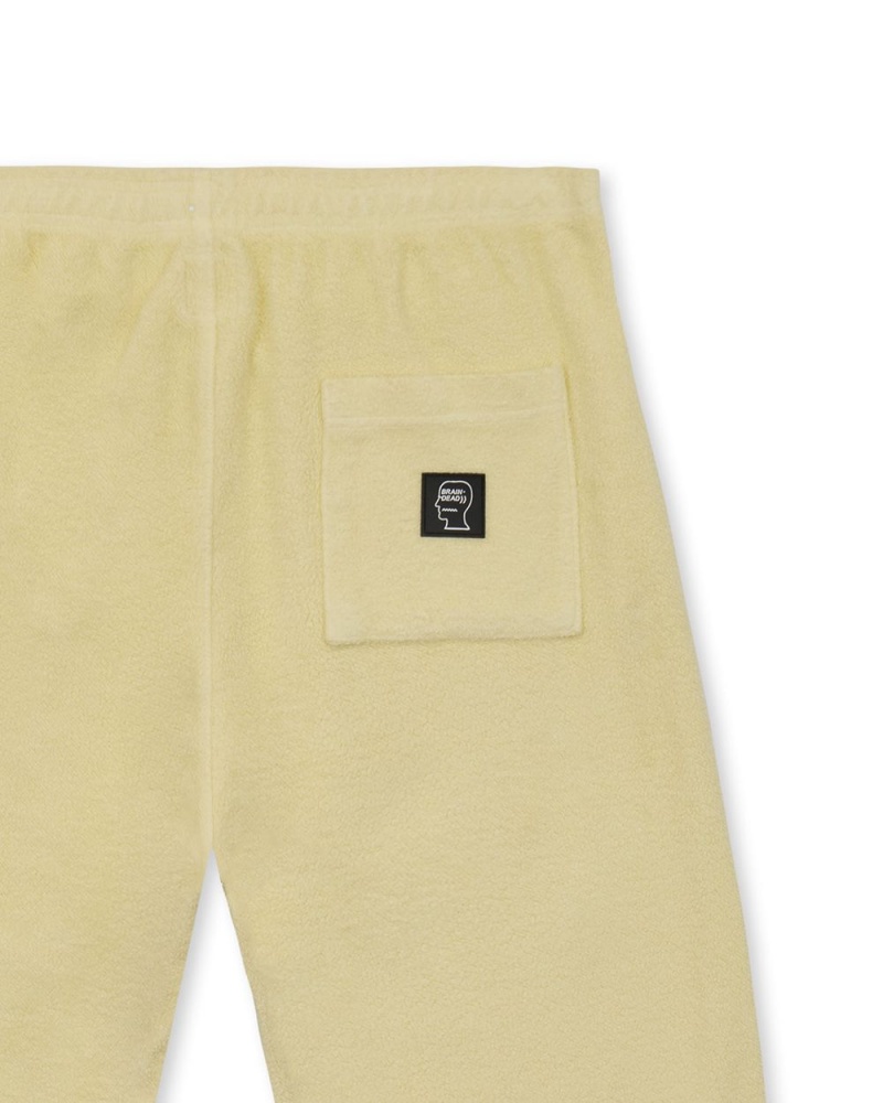 Lemon Brain Dead Reverse Fleece SweatW/Pvc Pant | USA RPAE10634