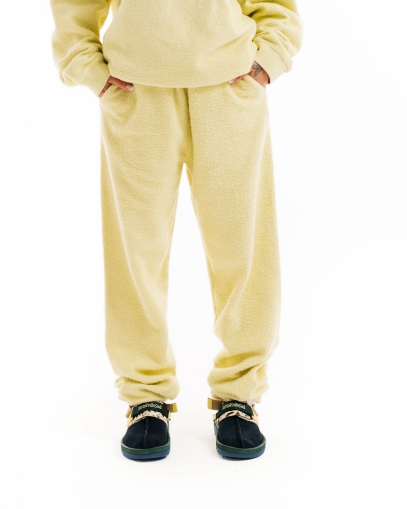 Lemon Brain Dead Reverse Fleece SweatW/Pvc Pant | USA RPAE10634