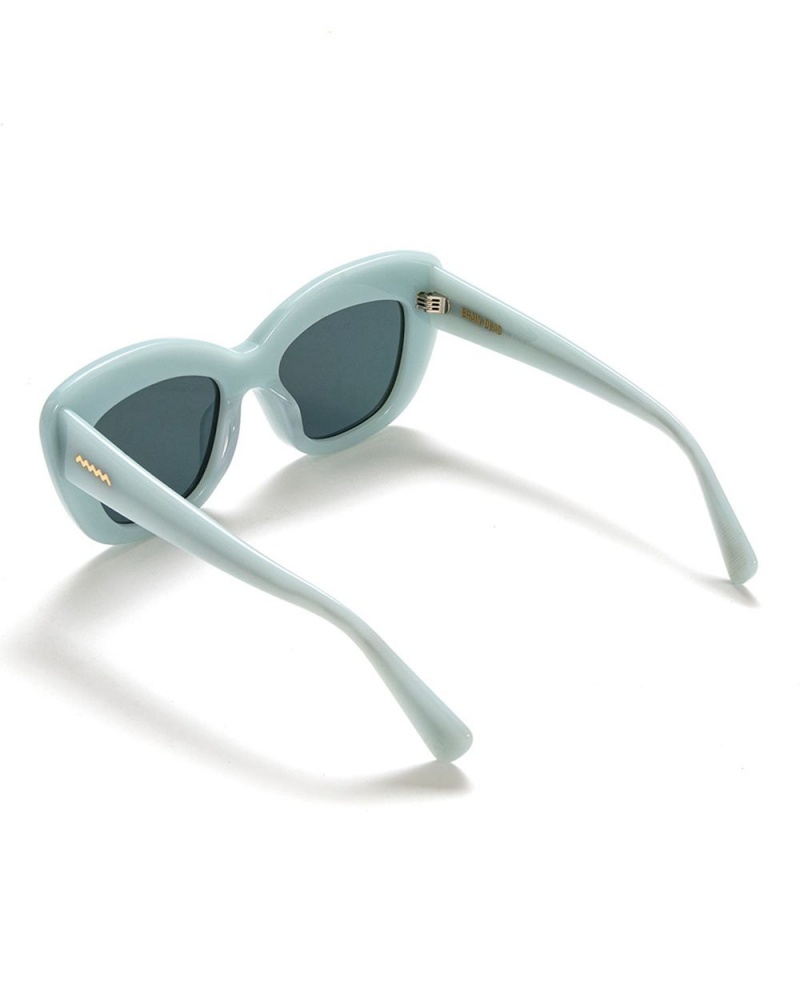 Light Blue Brain Dead Chibi Sunglasses | USA RBQE98641