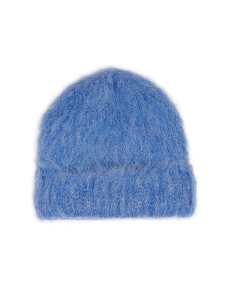 Light Blue Brain Dead Marled Basic Beanie | USA MOBK53408