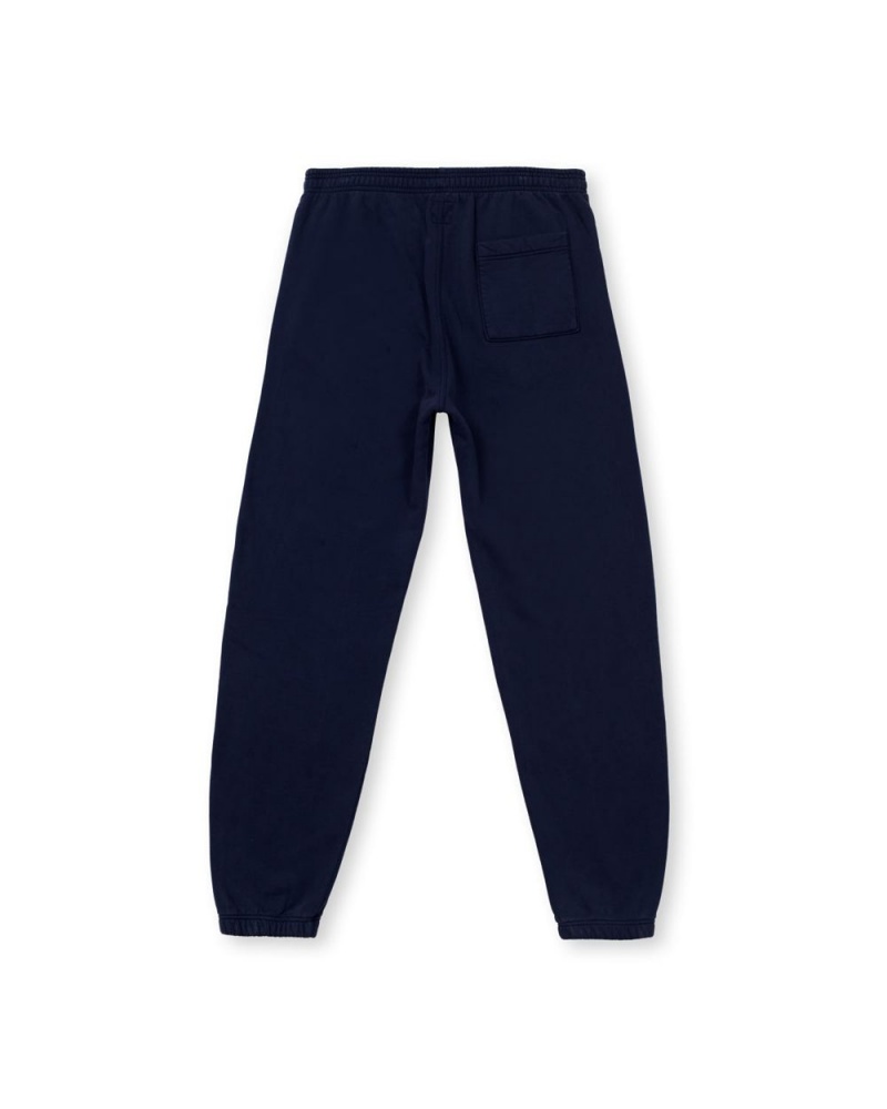 Navy Brain Dead Bubble Sweat Pant | USA YVMI62917