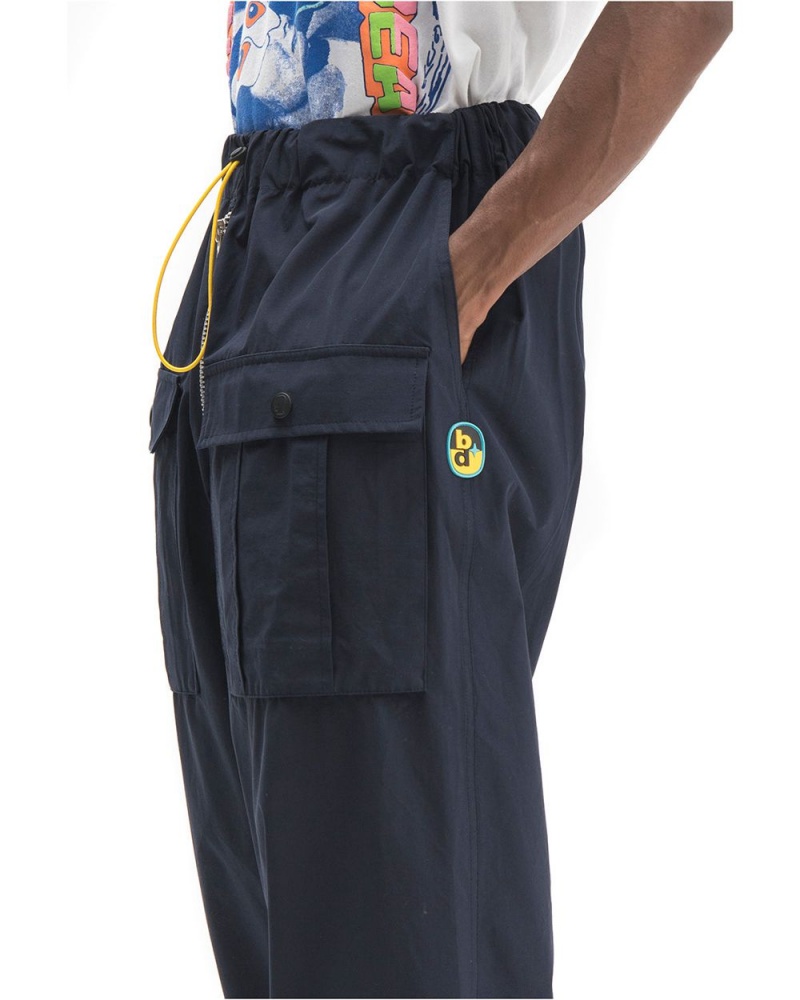 Navy Brain Dead Nylon Flight Pant | USA APXU72463