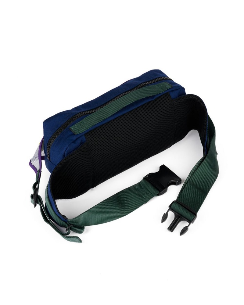 Navy Brain Dead Rush Hour Fanny Pack Bag | USA QHFG17269