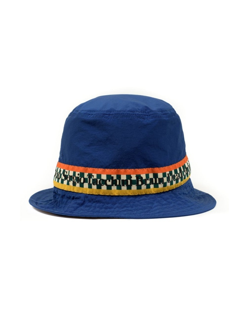 Navy Brain Dead Sergio Tacchini X Bucket Hat | USA LSFH12983