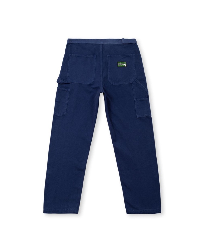 Navy Brain Dead Washed Hard Ware/Soft Wear Carpenter Pant | USA OIDX59470