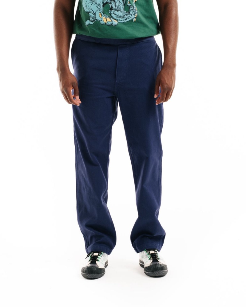 Navy Brain Dead Washed Hard Ware/Soft Wear Carpenter Pant | USA OIDX59470