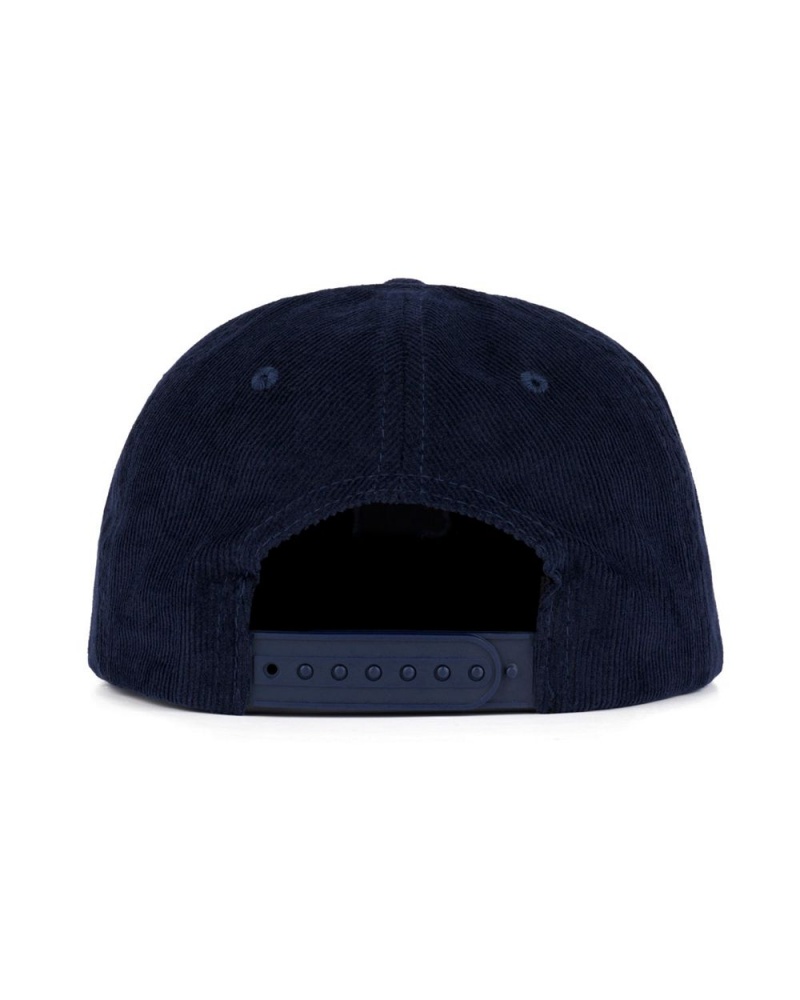 Navy Brain Dead X Magic: The Gathering Logo Lock Corduroy Hat | USA VLMP37602