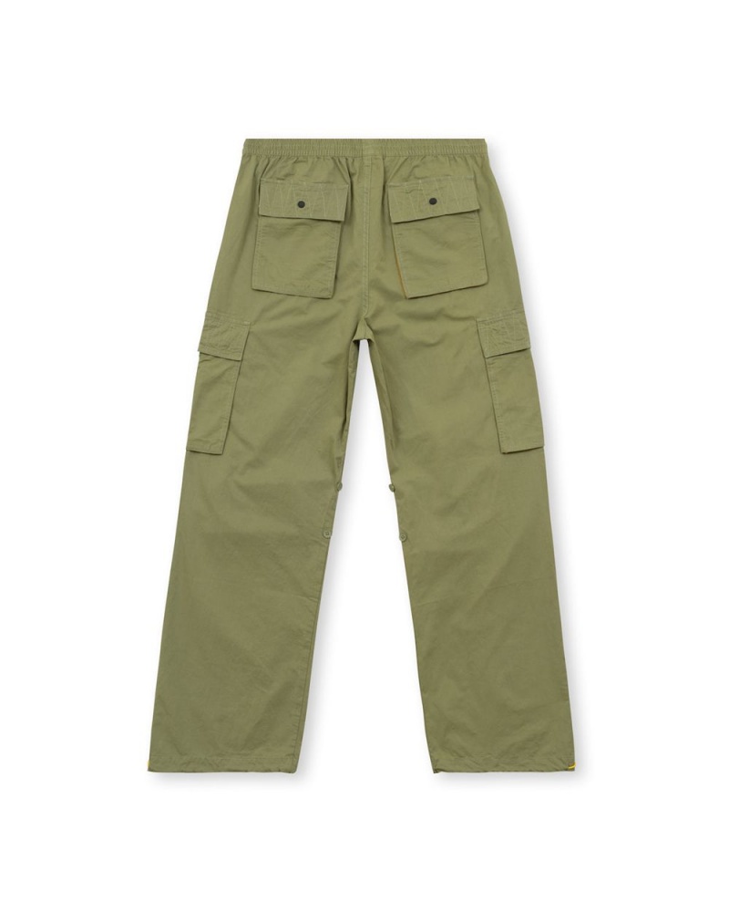 Olive Brain Dead Adjustable Skate Pant | USA FSJV93051