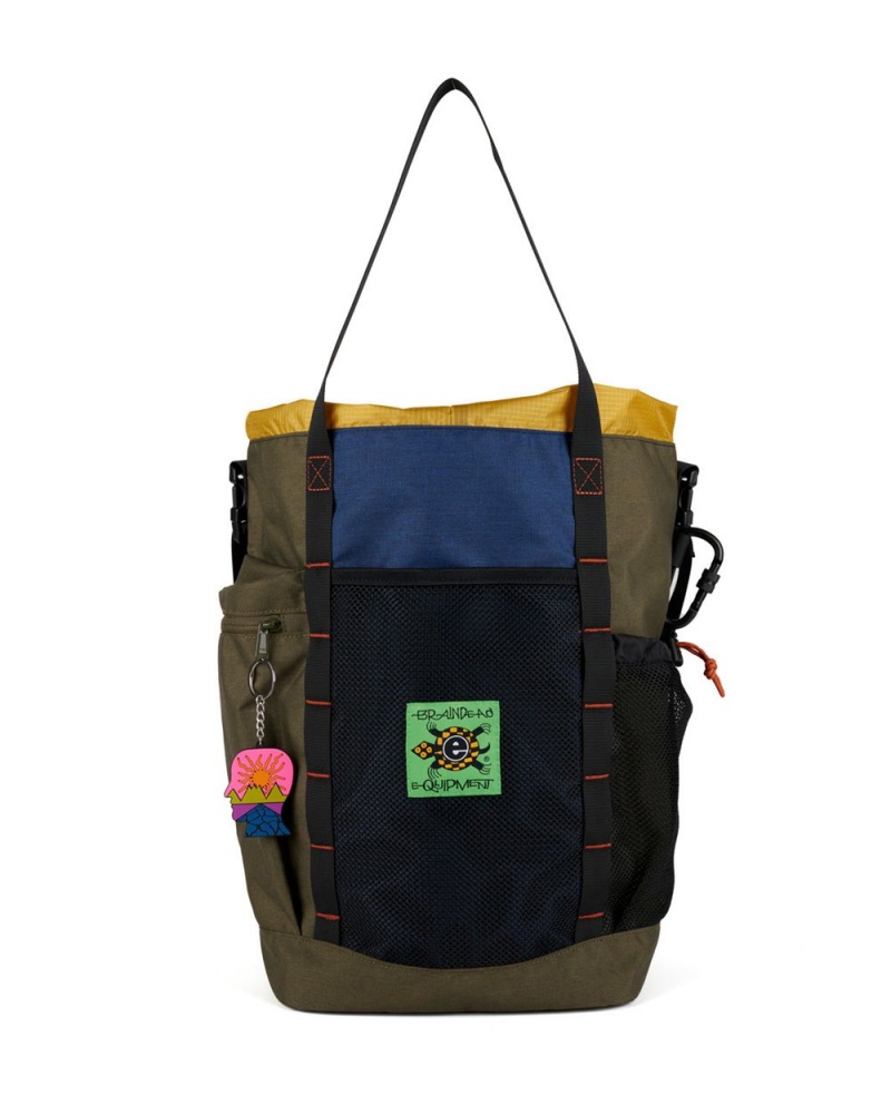 Olive Brain Dead Equipment Climbing Utility Bag | USA QARG02186