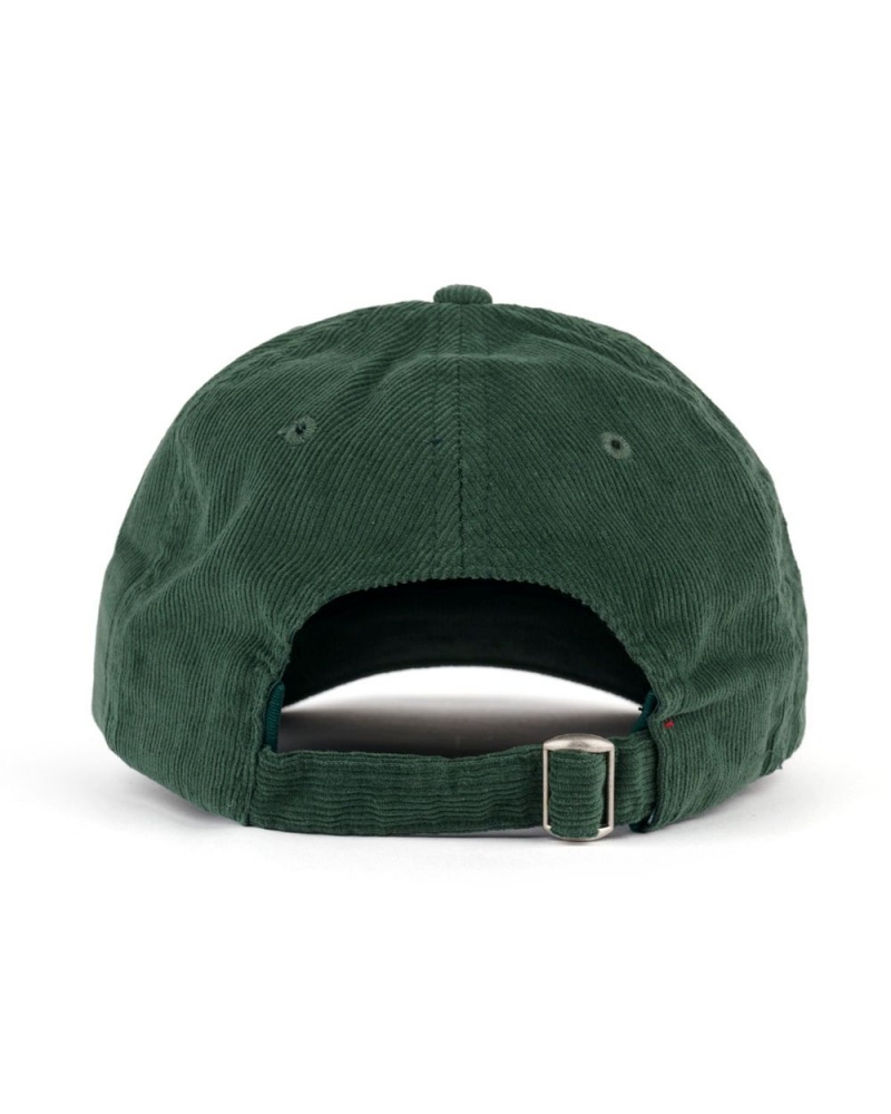 Olive Brain Dead X Magic: The Gathering Logo Lockup Corduroy Hat | USA WGFO90846