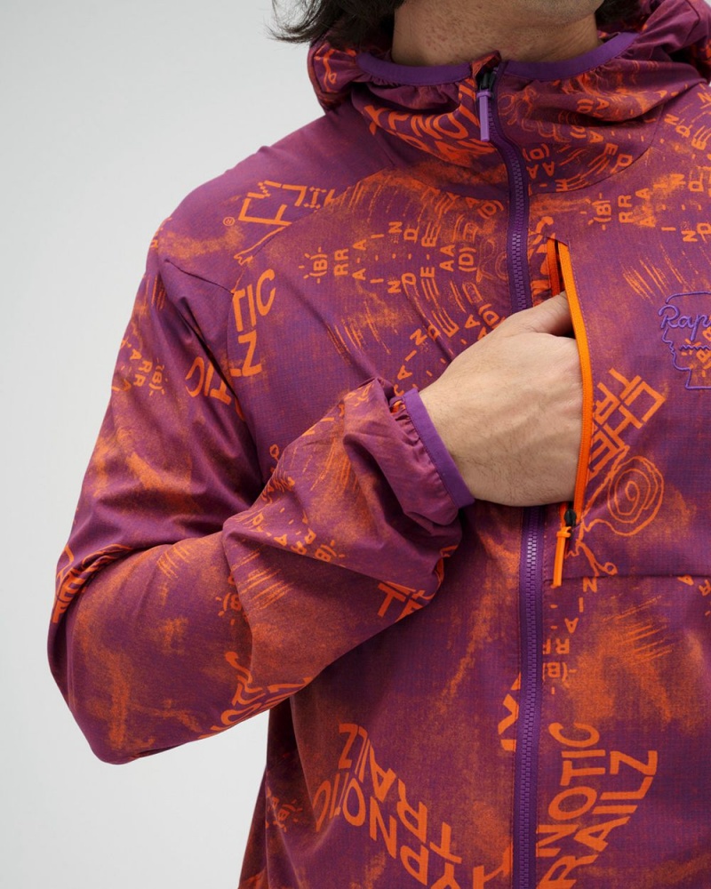 Orange Brain Dead X Rapha Trail Lightweight Jacket | USA BGWH13980