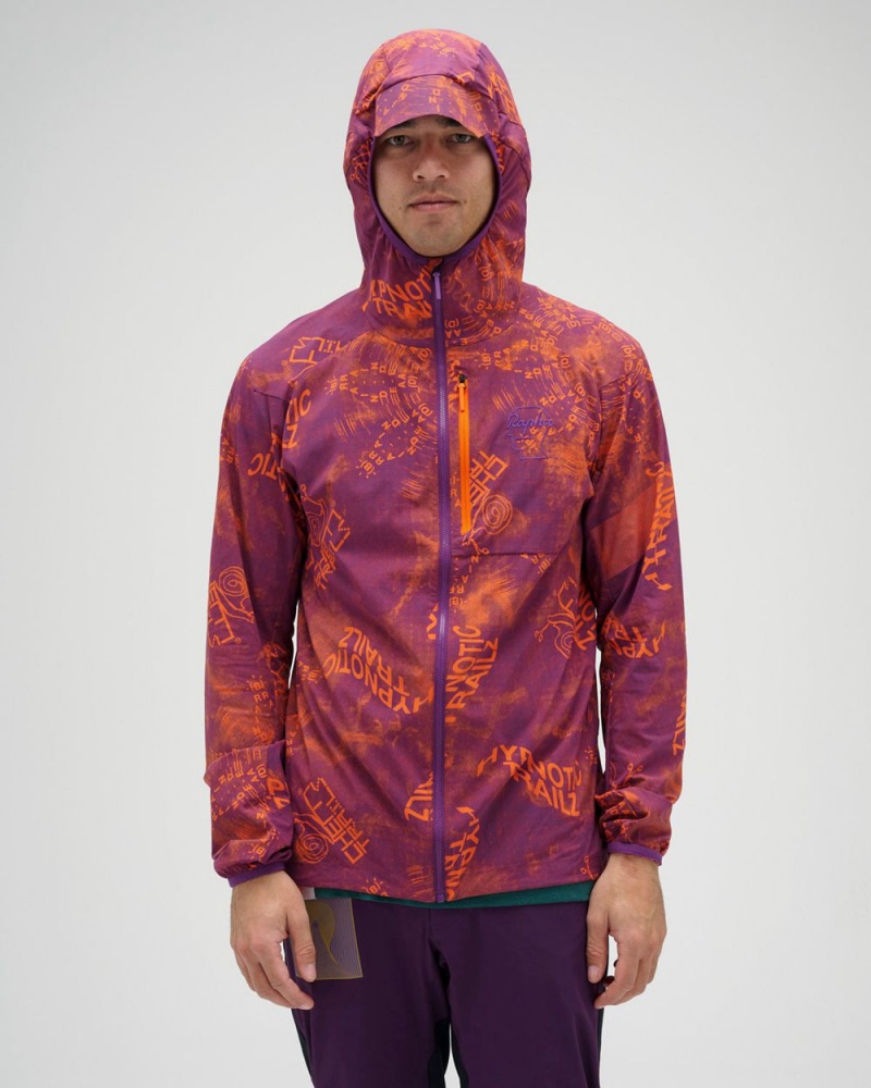 Orange Brain Dead X Rapha Trail Lightweight Jacket | USA BGWH13980