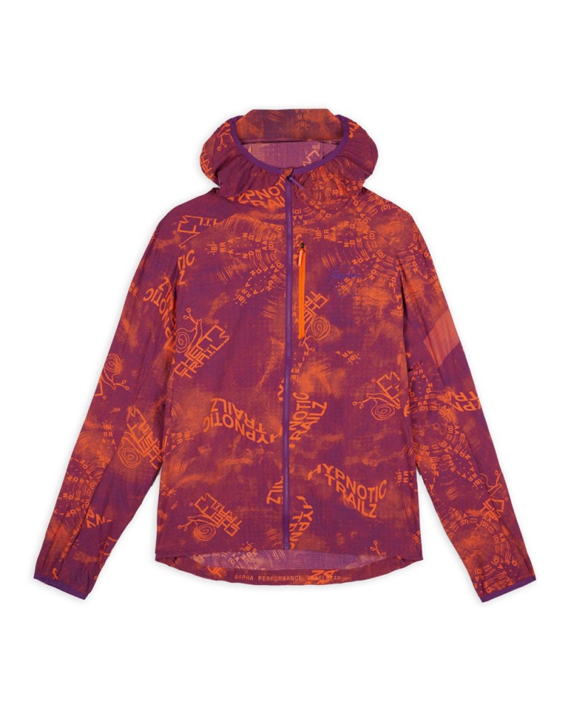 Orange Brain Dead X Rapha Trail Lightweight Jacket | USA BGWH13980