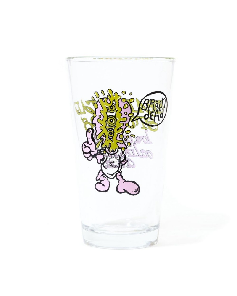 Pink Brain Dead Mutant Sipper Beer Can Glass Homeware | USA ATOB90384