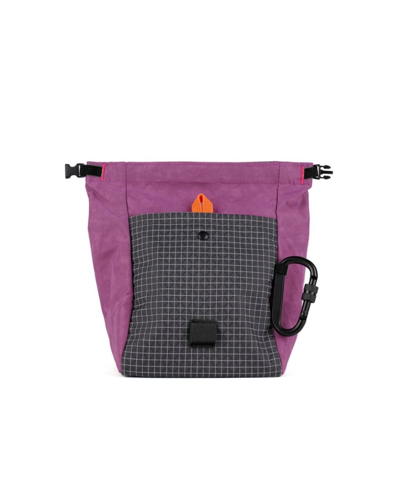 Purple Brain Dead Equipment Chalk Bag | USA URBT42368