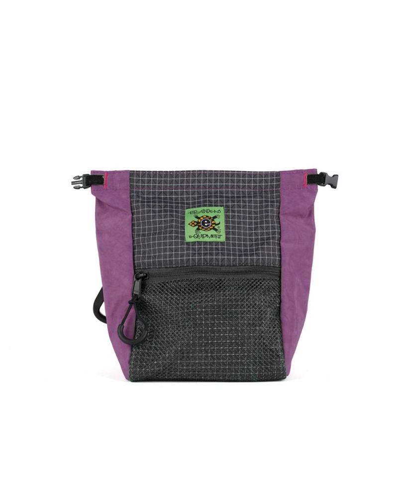 Purple Brain Dead Equipment Chalk Bag | USA URBT42368