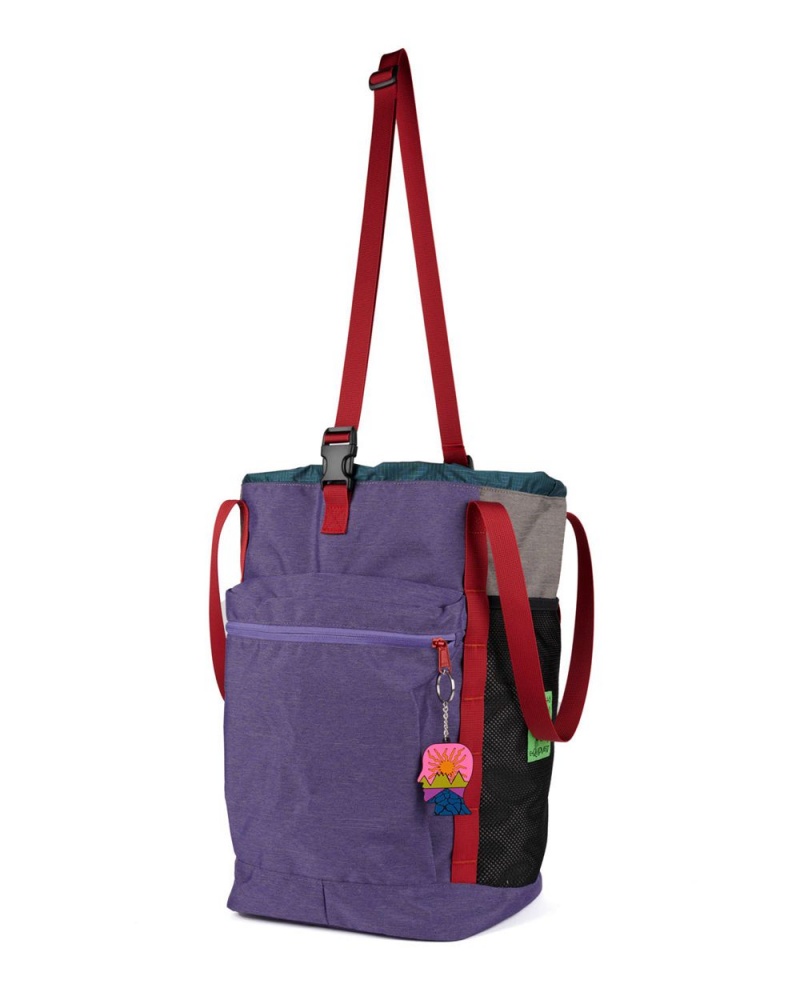 Purple Brain Dead Equipment Climbing Utility Bag | USA PESB65307